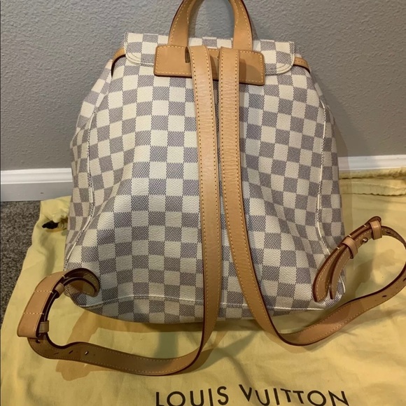 Louis Vuitton Sperone Damier Azur Backpack LV Bag - Picture 3 of 9